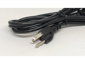 Yung Li 18AWG SVT 3/C AC tápkábel – NEMA 5-15P / C13