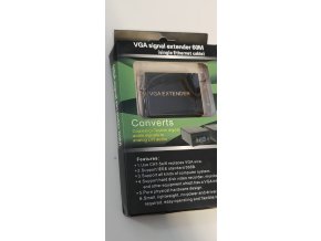 VGA jel-hosszabbító 60M (egyetlen Ethernet kábelen keresztül)