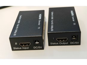 60m HDMI Extender over Single CAT-5E/6 – Hosszú távú HDMI adatátvitel egyetlen LAN kábelen keresztül