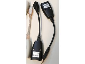 RJ45 to USB 2.0 Átalakító – Max. 30 Méteres Kábelhossz, CAT-5e Kábel