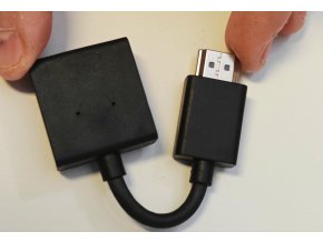 Flexibilis HDMI 2.0 Extender toldó – 10 cm, Fekete