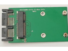MSATA(MiNi -SATA) TO Micro SATA átalakító