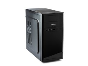 NBASE N3 633 Micro ATX számítógépház + N450W tápegység