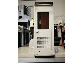 4U fehér Rack Ház moddolt hűtésesel