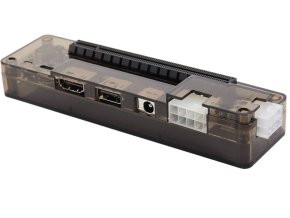 E-GPU YHJIC V8.5C EXP GDC Beast Laptop External Independent Video Card Dock NGFF Notebook PCI-E Expansion Device, Fekete