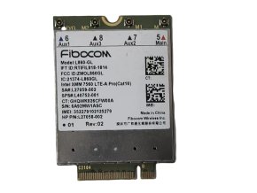 Fibocom L860-GL 4G modul Wlan kártya HP Elitebook X360 830 840-hez