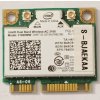 Intel Dual Band Wireless-AC 3160 gyári új Half Mini PCI-e WiFi 802.11ac (max 433 Mbps) + Bluetooth 4.0 kártya (3160HMW)