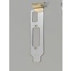 Low profile hátlap videokártyához LP Bracket GPU DVI +HDMi /DP port