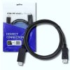 Qoltec 50435 DisplayPort v1.2 - HDMI 4Kx2K 1m fekete kábel