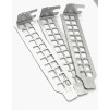 3db Low profile Bracket hátlap lyukacsos