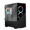 Enermax ENERMAXK8 Számítógépház - Fekete (ECA-EK8-BB-ARGB)