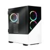 Enermax ENERMAXK8 Számítógépház - Fekete/Fehér (ECA-EK8-WW-ARGB)