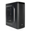 ZALMAN Mini ATX T5 Számítógépház, tápegység nélküli, Mini-Tower, Fekete