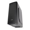 ZALMAN Mini ATX T5 Számítógépház, tápegység nélküli, Mini-Tower, Fekete