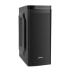 ZALMAN Mini ATX T5 Számítógépház, tápegység nélküli, Mini-Tower, Fekete