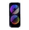 Inaza Prism Számítógépház, Mid-Tower, táp nélkül, E-ATX, Fekete