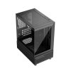 Gaming MI2-A számítógép ház, Mini-Tower, M-ATX/ITX, tápegység nélkül, fekete szín