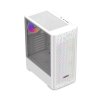 AQIRYS Gacrux számítógépház, tápegység nélkül, Fehér