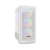 AQIRYS Gacrux számítógépház, tápegység nélkül, Fehér