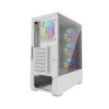 AQIRYS Gacrux számítógépház, tápegység nélkül, Fehér