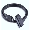 DELOCK eSATAp 12V -> SATA 22pin, 2.5"/.5" HDD, 0.5m