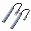 4-Port USB-C Hub 3.0/3.1 – Multi-Device Splitter, OTG, ultra-slim