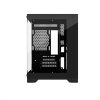 1stPLAYER Gaming MV5-TP, Cube-Tower, M-ATX/ITX, tápegység nélkül, fekete szín