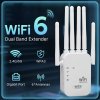 WiFi 6 jelerősítő Dual-Band (2.4 GHz + 5 GHz) és Gigabit Ethernet portok