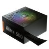 Gamdias Kratos E1 RGB tápegység, 500W, 80 Plus