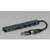 8 az 1-ben USB Type-C adapter (USB elosztó, HUB