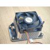 AMD AM2 / AM3 / AM3+ / FM1 / FM2 / FM2+ CPU hűtő ventilátor alumínium bordával és hátlappal