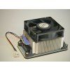 AMD AM2 / AM3 / AM3+ / FM1 / FM2 / FM2+ CPU hűtő ventilátor alumínium bordával és hátlappal