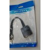 Vention Flat HDMI to VGA Converter – HDMI 4K 30Hz-ről D-Sub VGA 2048×1536-ra, 15cm, Fekete