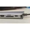 12-in-1 MST Dock Station Dual HDMI 4K – Type-C, többportos csatlakozási megoldás