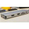 12-in-1 MST Dock Station Dual HDMI 4K – Type-C, többportos csatlakozási megoldás