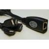 RJ45 to 4 USB Extension Adapter – CAT-5e, 4xUSB Átalakító