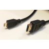 HDMI to Micro HDMI 1 Méter – Flexibilis Kábel, HDMI Apa – Micro HDMI Apa