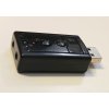 7.1 Channel USB Hangkártya – Hangerőszabályzóval, Fülhallgató Kimenettel és Mikrofon Bemenettel