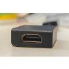 Flexibilis HDMI 2.0 Extender toldó – 10 cm, Fekete