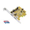 USB 3.0 Dual ports PCI Express Host Controller Low profile