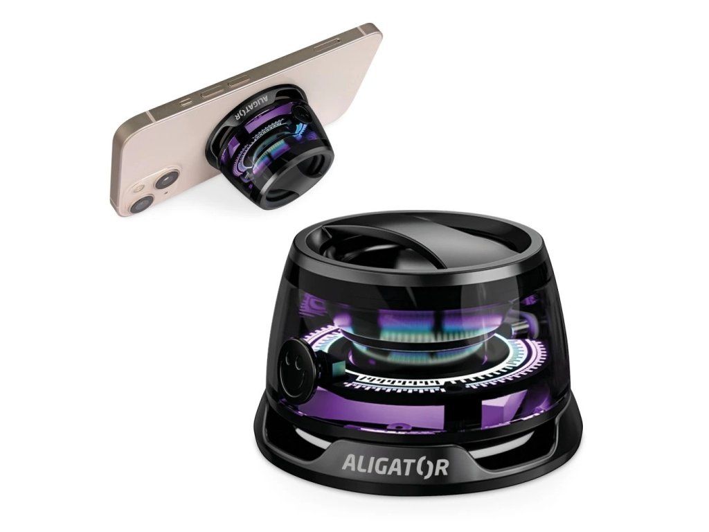 ALIGATOR reproduktor MagSafe Mini Beat BT, čierny