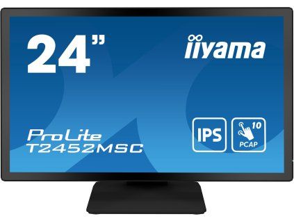 24" LCD iiyama T2452MSC-B1: PCAP, IPS, FHD, HDMI