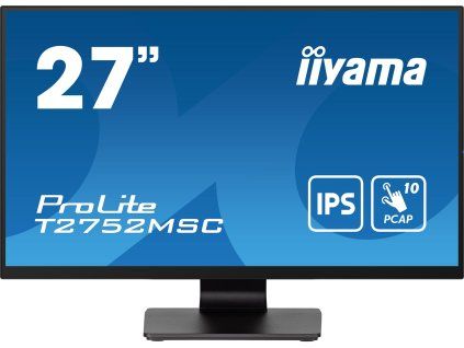 27" iiyama T2752MSC-B1: IPS, FHD, PCAP