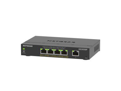 NETGEAR 5PT GE PLUS SWCH W/POE+