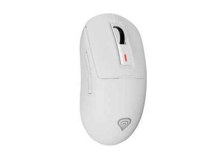 Genesis ZIRCON 660 PRO/Herná/Optická/Pre pravákov/26 000 DPI/Drôtová+bezdrôtová/Biela