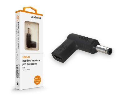 Aligator USB-C napájacia redukcia 4,5 x 3,0 mm pre notebooky Dell