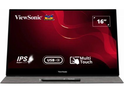 16" LED ViewSonic TD1655 - FHD, IPS, PCAP, portable