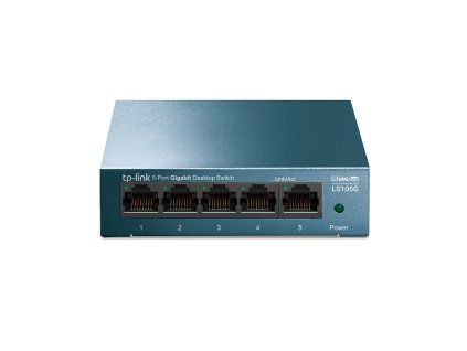 TP-Link LS105G 5x Gigabit Desktop Switch fanless