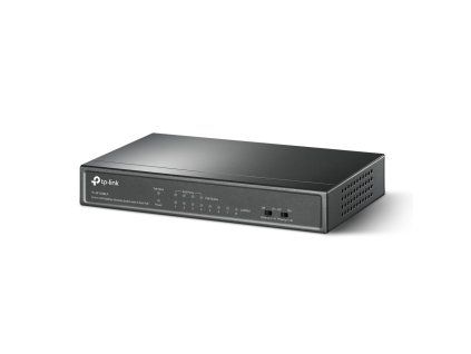 TP-link TL-SF1008LP 8x10/100 (4xPOE) 41W Desktop kovový CCTV Switch