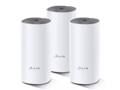 TP-Link AC1200 Whole-home Mesh WiFi System Deco E4 (3-pack), 2x10/100 RJ45